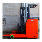 XE NÂNG ĐIỆN ĐỨNG LÁI 1,8 TẤN KOMATSU