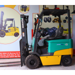 XE NÂNG ĐIỆN  1,5 TẤN KOMATSU 