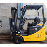 XE NÂNG ĐIỆN 3 BÁNH 1,5 TẤN NGỒI LÁI (TẠM HẾT HÀNG)