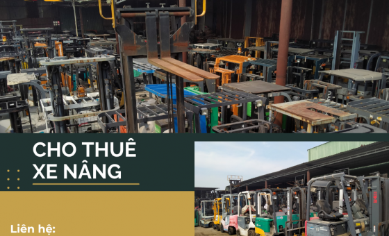 Dịch vụ cho thuê xe nâng giá rẻ toàn quốc