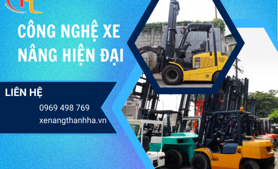 Xu hướng và công nghệ mới trong lĩnh vực xe nâng hàng