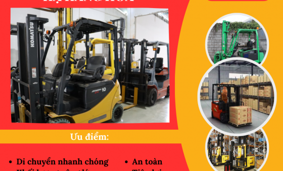 Giải pháp nâng hạ hàng hóa tốt nhất trong năm 2023