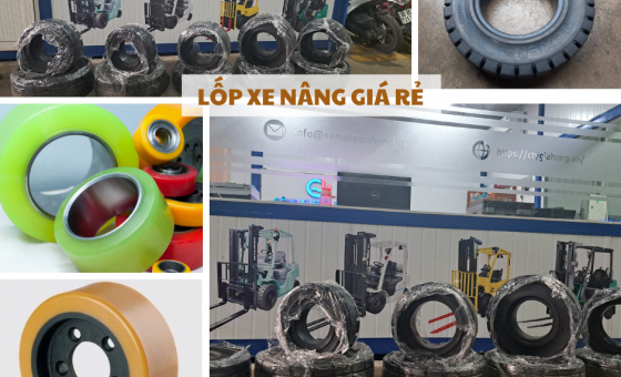 Cung cấp các dòng bánh xe nâng chất lượng, giá tốt