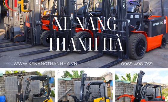 Xe nâng hàng Thanh Hà | Xe nâng nhập bãi giá tốt