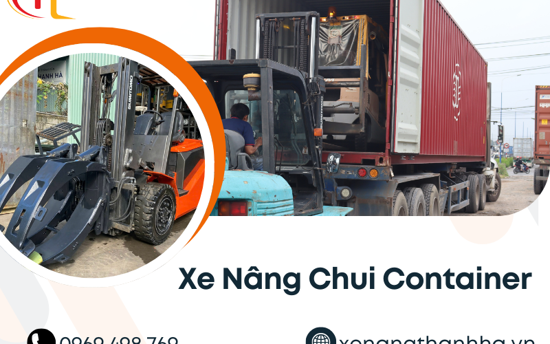 Xe Nâng Chui Container Là Gì? Lợi Ích Của Xe Nâng Chui Container