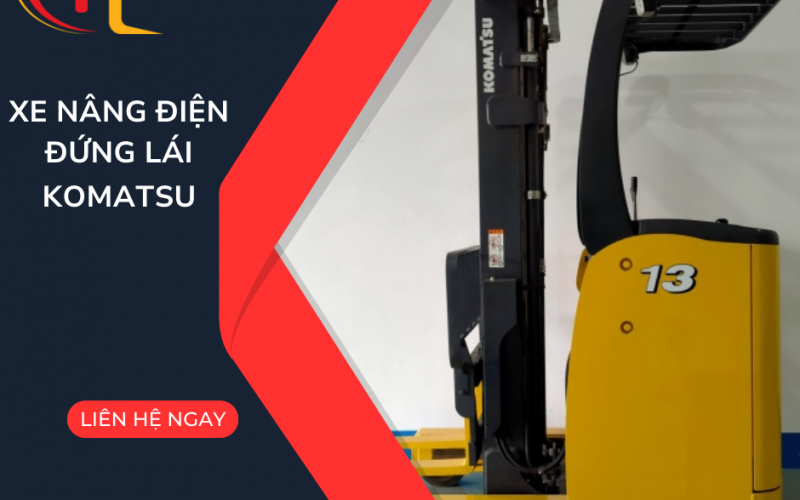 Xe nâng hàng chính hãng giá rẻ - xe nâng hàng đứng lái
