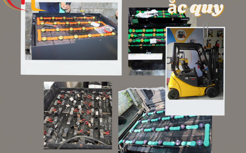 Các lỗi thường gặp của ắc quy xe nâng điện và cách xử lý.