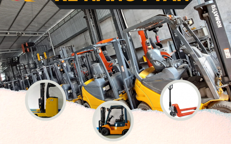 Bán xe nâng 1 tấn cũ tại Bình Dương