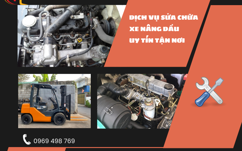 Dịch vụ sửa chữa xe nâng dầu tận nơi uy tín – Giải pháp nhanh chóng, hiệu quả