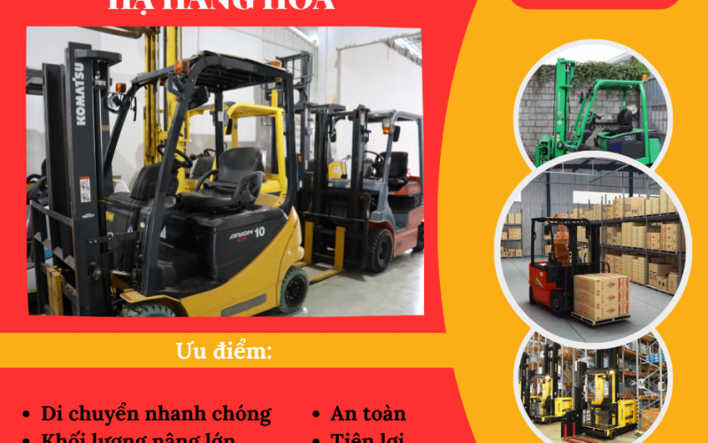 Giải pháp nâng hạ hàng hóa tốt nhất trong năm 2023