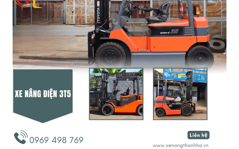 Xe Nâng Điện 3.5 Tấn - Lựa Chọn Hiệu Quả Cho Doanh Nghiệp 2025