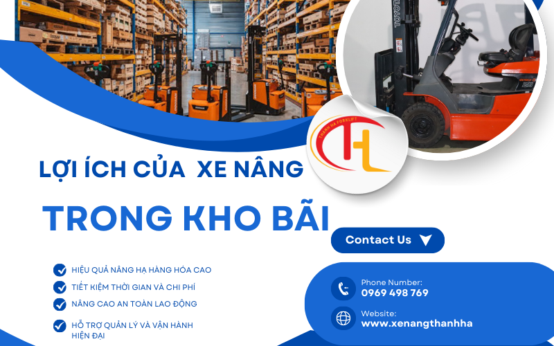 Sự cần thiết của xe nâng trong hoạt động vận chuyển hàng hóa tại kho bãi hiện nay