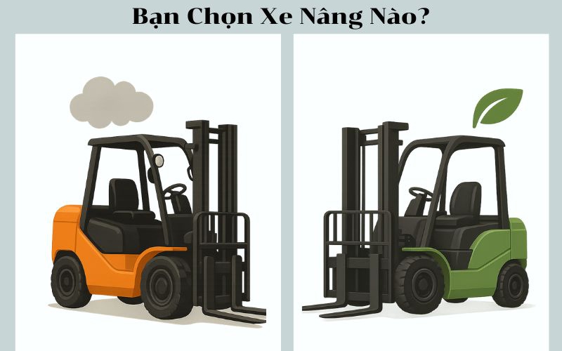 Tiết kiệm Chi phí hay Bảo vệ Môi trường: Bạn Chọn Xe Nâng Nào?
