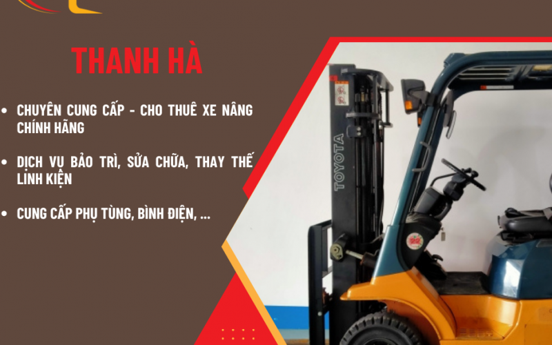 Địa điểm bán xe nâng dầu Komatsu – Toyota uy tín tại Bình Dương