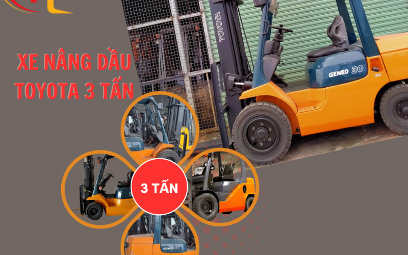 Các loại xe nâng được ưa chuộng nhất tại Bình Dương