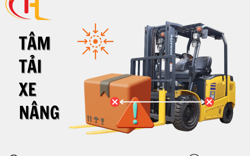 Tâm tải xe nâng là gì? Có cần quan tâm đến tâm tải khi nâng hàng hay không