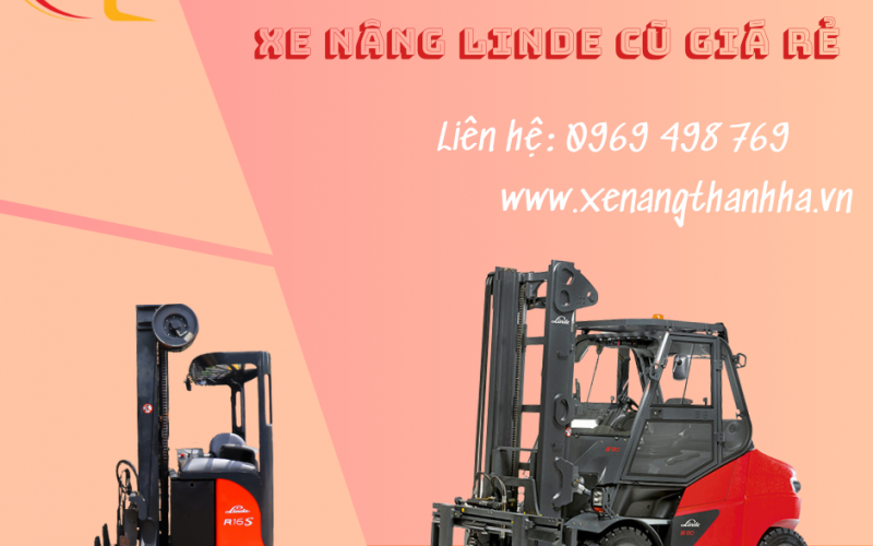 Xe nâng Linde cũ giá rẻ tại Bình Dương
