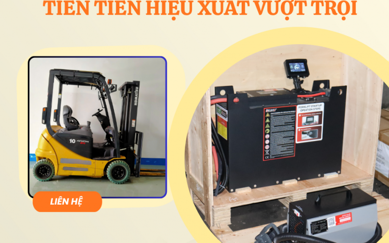 Xe Nâng Lithium:công nghệ tiên tiến hiệu xuất vượt trội 
