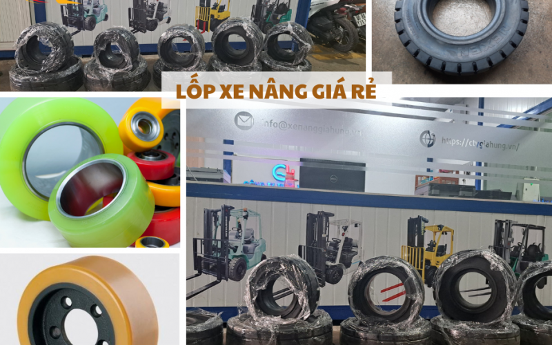 Cung cấp các dòng bánh xe nâng chất lượng, giá tốt
