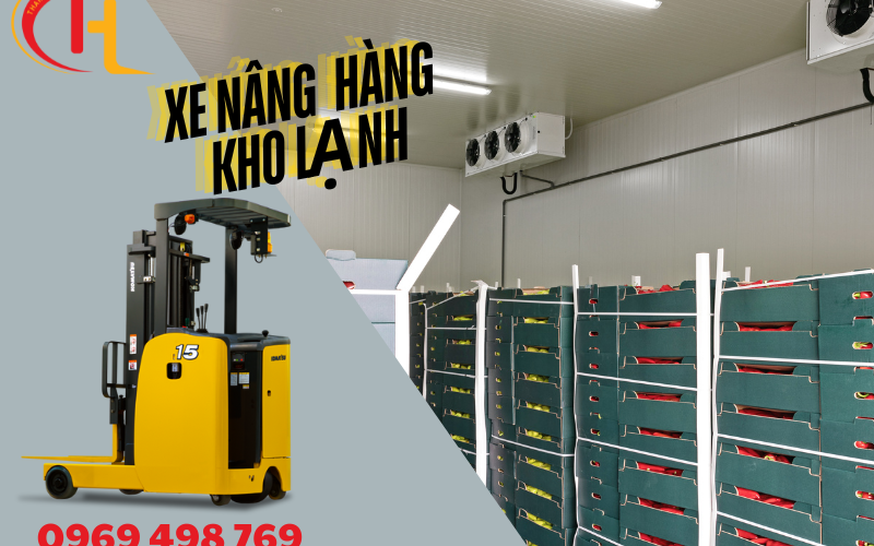 Ứng dụng xe nâng hàng trong kho lạnh