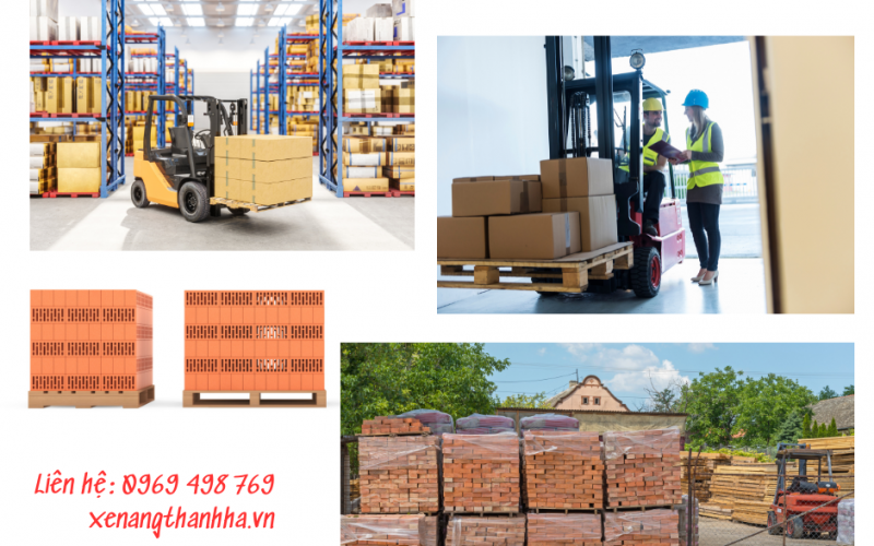 Xe nâng hàng ngồi lái xe nâng pallet tải trọng lớn