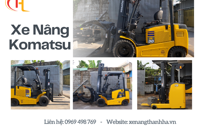 Nhu cầu sử dụng xe nâng Komatsu trên thị trường hiện nay