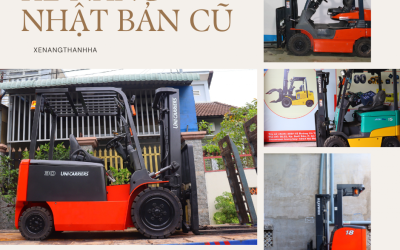 Xe nâng Nhật Bản cũ giá tốt 
