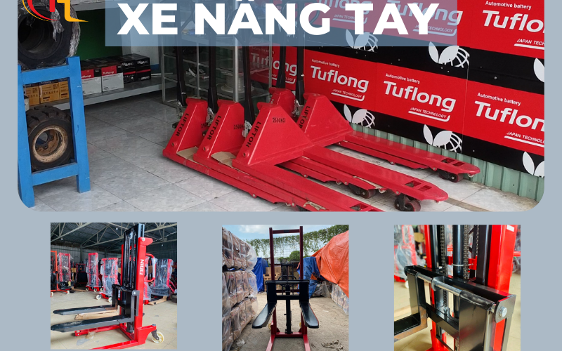 NHỮNG DÒNG XE NÂNG TAY PHỔ BIẾN | XE NÂNG HÀNG PALLET