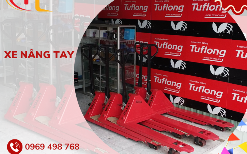 Xe nâng tay chính hãng – Xe nâng pallet