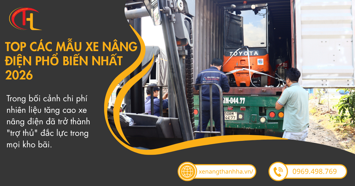 các mẫu xe nâng điện