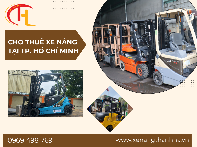 Thuê xe nâng tại Tp Hồ Chí Minh
