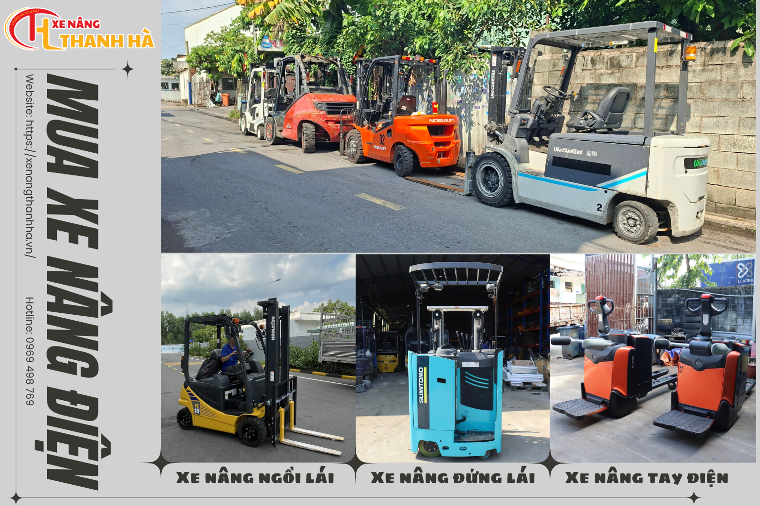 Mua xe nâng điện
