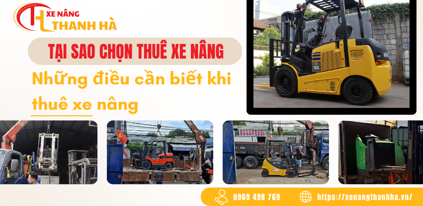 Những điều cần biết khi thuê xe nầng