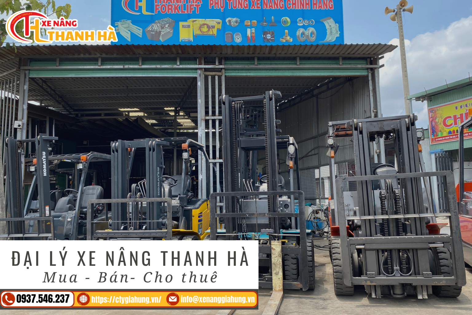 Đại lý xe nâng