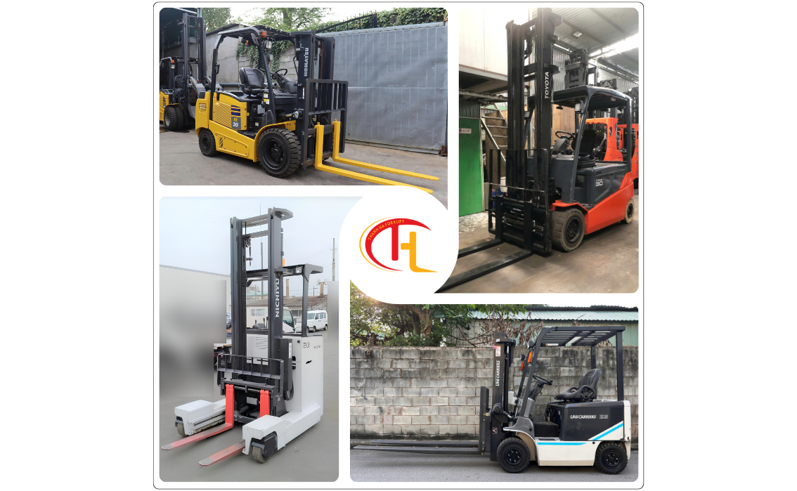 Xe nâng điện nhật bản