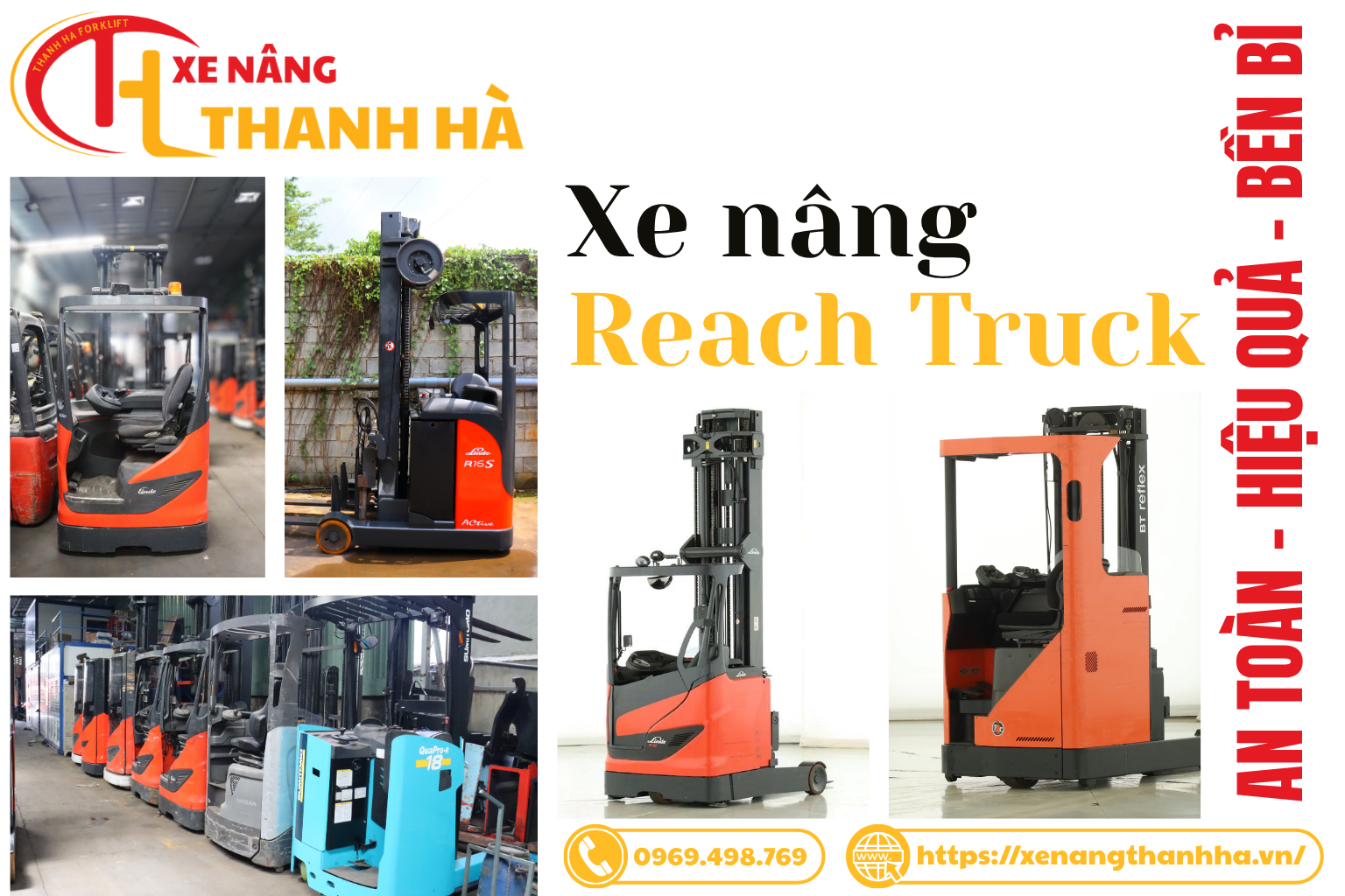 Xe nâng Reach Truck