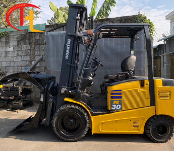 XE NÂNG ĐIỆN KOMATSU 3 TẤN KẸP TRÒN (TẠM HẾT HÀNG)