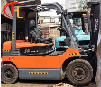 BÁN XE NÂNG ĐIỆN TOYOTA GENEO-B 3.5 TẤN 🚜