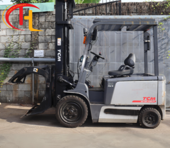 XE NÂNG ĐIỆN KẸP TRÒN 3 TẤN TCM