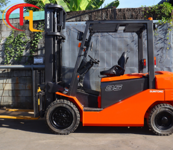 XE NÂNG ĐIỆN 3,5 TẤN SUMITOMO