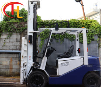 XE NÂNG ĐIỆN NGỒI LÁI SUMITOMO 3,5 TẤN