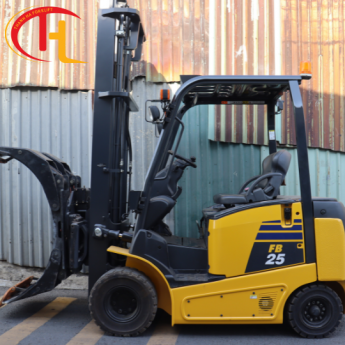 XE NÂNG ĐIỆN KẸP GIẤY KOMATSU 2,5 TẤN