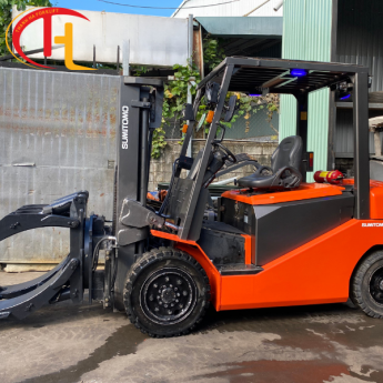 XE NÂNG ĐIỆN 3.5 TẤN KẸP TRÒN SUMITOMO CHẤT LƯỢNG TỐT