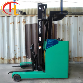 XE NÂNG ĐIỆN ĐỨNG LÁI 1,5 TẤN
