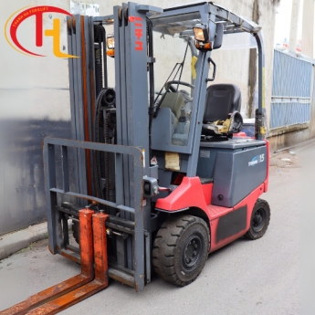 XE NÂNG ĐIỆN NGỒI LÁI 1,5 TẤN NICHIYU
