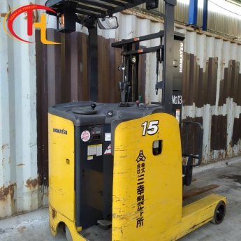 Xe nâng điện đứng lái Komatsu 1.5 tấn sản xuất 2018