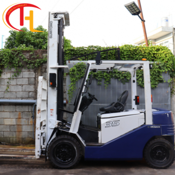 XE NÂNG ĐIỆN NGỒI LÁI SUMITOMO 3,5 TẤN