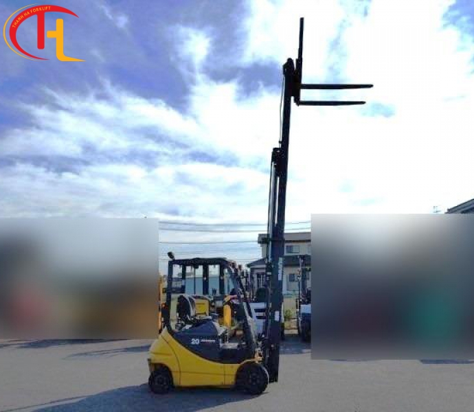 Xe nâng điện KOMATSU tải trọng 2 tấn 