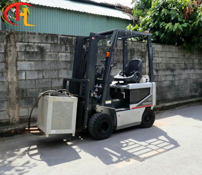 CẬP BẾN XE NÂNG ĐIỆN NISSAN 1.5 TẤN 