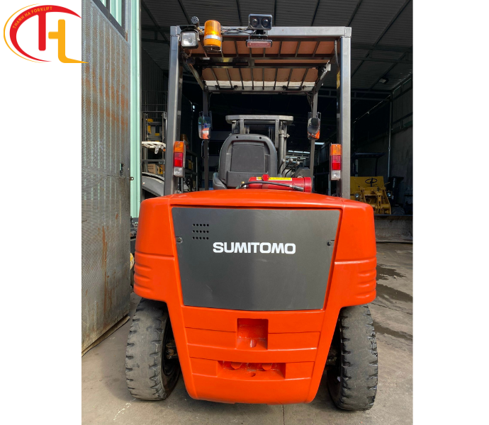 XE NÂNG ĐIỆN 3.5 TẤN KẸP TRÒN SUMITOMO CHẤT LƯỢNG TỐT